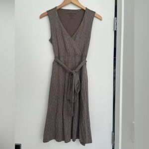 Toad & Co Cue Sleeveless Wrap Dress Size Medium